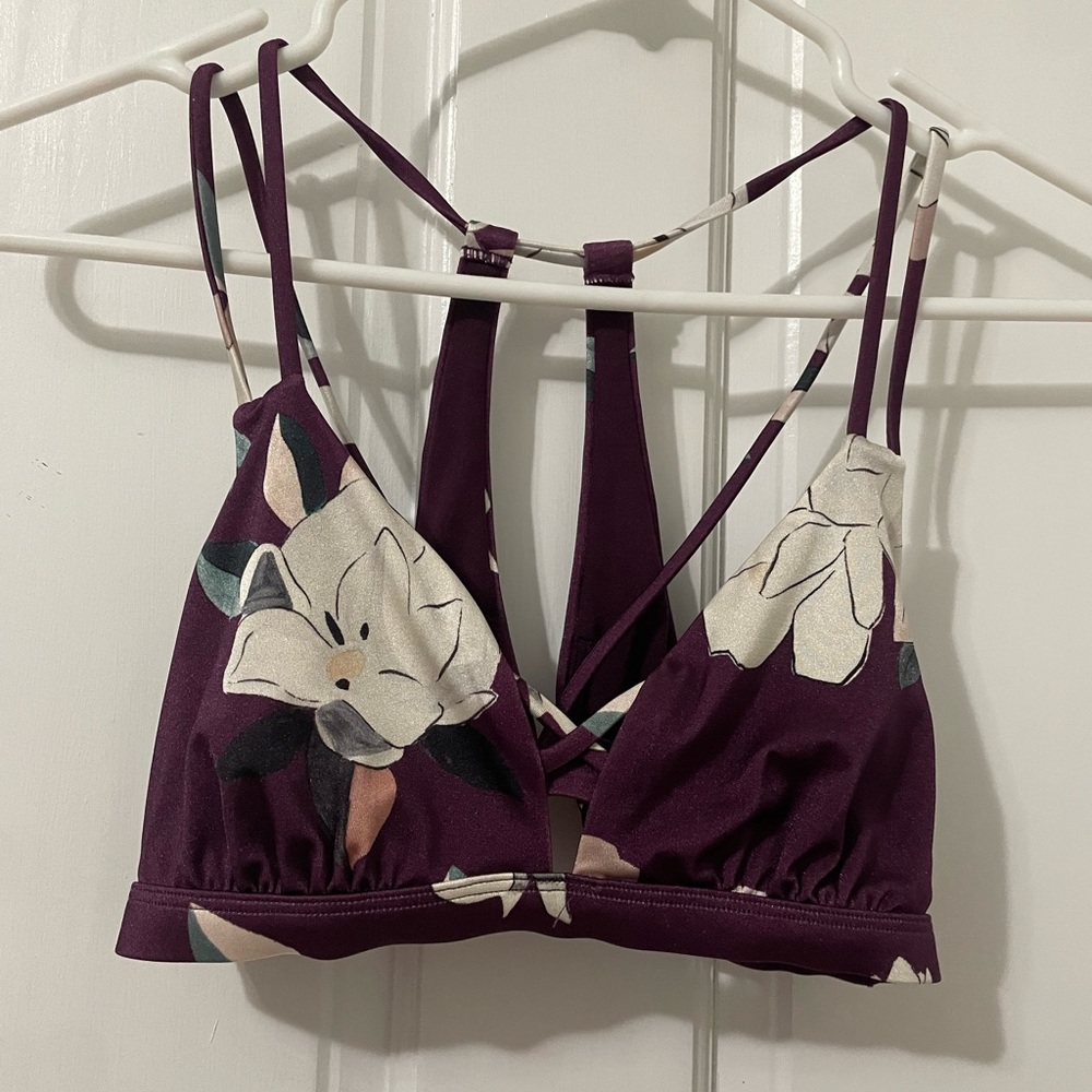 Athleta size small Floral Purple bra - Picture 2 of 12